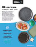 Inventory Level Guide - Dinnerware