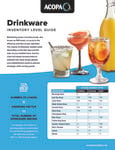 Inventory Level Guide - Drinkware