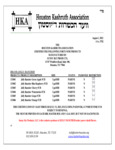 Jolly Rancher Slushy Mix Kosher Certificate 