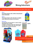 Jolly Rancher Slush Mixing Instructions