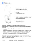 K20H Mounting Template K20H Mounting Template