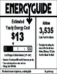 Mosley Outdoor 52 inch energy guide