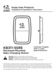 Koala Kare KB311SSRE Instructions Koala Kare KB311SSRE Instructions