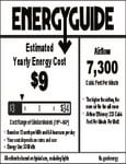Downtown Outdoor 72 inch energy guide