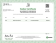 Rich's Kosher Certificate