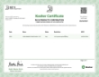 Rich's Kosher Certificate Rich's Kosher Certificate
