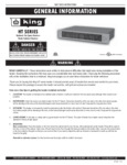 King Electric HT Instructions
