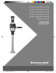 KItchenAid 400 Series Manual KItchenAid 400 Series Manual