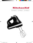 KitchenAid KHM512 Manual