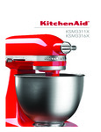 KitchenAid KSM3316X Manual KitchenAid KSM3316X Manual
