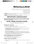 KitchenAid KSMBLPS_KSMTHPS Manual