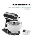 KitchenAid KSMICM Manual