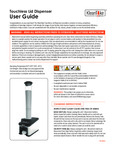 Kleantake Lid Dispenser User Guide Kleantake Lid Dispenser User Guide