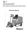Minuteman Kleen Sweep 40/47R Manual