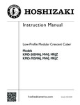 KMD-505 & KMD-705 Instruction Manual KMD-505 & KMD-705 Instruction Manual
