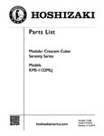 KMS-1122M-J Parts List