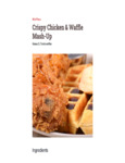 Krusteaz Professional Crispy Chicken Waffle Mash-Up Recipe