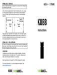 Kubb Instruction Booklet