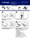 KwikBoost_3-Bay Base Charging Station Instructions
