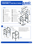 Lavex 257RD2224SSC Assembly Instructions