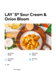 LAY´S Sour Cream & Onion Bloom Recipe