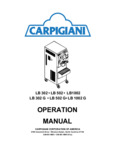 Carpigiani LB502 Manual Carpigiani LB502 Manual