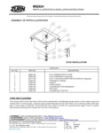 LC3 MS2624 PARTS ILLUSTRATION & INSTALLATION INSTRUCTIONS