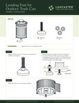 Leveling Feet Assembly Instructions