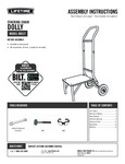 Lifetime Dolly 80527 Manual