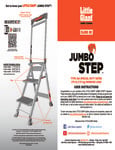 Little Giant Jumbo Step Ladder Instructions Little Giant Jumbo Step Ladder Instructions