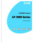 LP-1000N Owners Manual Website Master LP-1000N Owners Manual Website Master