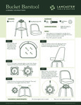 LTS Bucket Barstool Assembly LTS Bucket Barstool Assembly