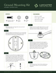 LT&S Ground Mounting Kit Instructions