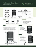 LT&S Perforated Steel Can Assembly Instructions