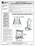 Luxe_Guest_Bariatric_Loveseat_Sofa Assembly Instructions Luxe_Guest_Bariatric_Loveseat_Sofa Assembly Instructions