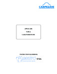 Carpigiani Maestro Manual Carpigiani Maestro Manual
