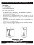 Gemini Jr. Convertible Hand Trucks Handle Replacement Instructions Gemini Jr. Convertible Hand Trucks Handle Replacement Instructions