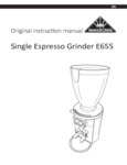 Mahlkoenig_E65S_Espresso_Grinder_Original_instruction_manual_EN Mahlkoenig_E65S_Espresso_Grinder_Original_instruction_manual_EN