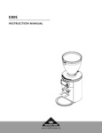 Mahlkoenig_E80S_Espresso_Grinder_Original_instruction_manual_EN Mahlkoenig_E80S_Espresso_Grinder_Original_instruction_manual_EN