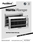 PestWest Instructions Mantis Range 2023_(894125000197, 894125000198, 894125000315, 894125000316) PestWest Instructions Mantis Range 2023_(894125000197, 894125000198, 894125000315, 894125000316)