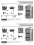 Manual - Camshelving Pan Stop Accessory for Ultimate Sheet Pan Rack
