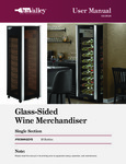 Manual for AvaValley 193W4GD15 Wine Refrigerator Manual for AvaValley 193W4GD15 Wine Refrigerator