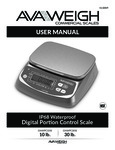 Manual for Avaweigh WPC Waterproof Portion Scales