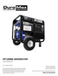Manual for DuroMax XP12000E Portable Generator