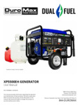 Manual for DuroMax XP5500EH Portable Generator