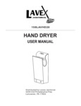 Manual for Lavex Janitorial 158LAVHD20 Hand Dryers