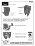 Mayne Kobi 32 Inch Tall Planter Instructions