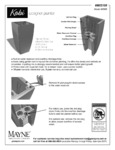 Mayne Kobi 38 Inch Tall Planter Instructions