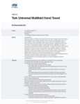 Tork Universal White M-Fold Paper Towel 