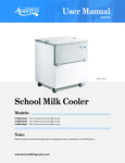Avantco School Milk Coolers Manual